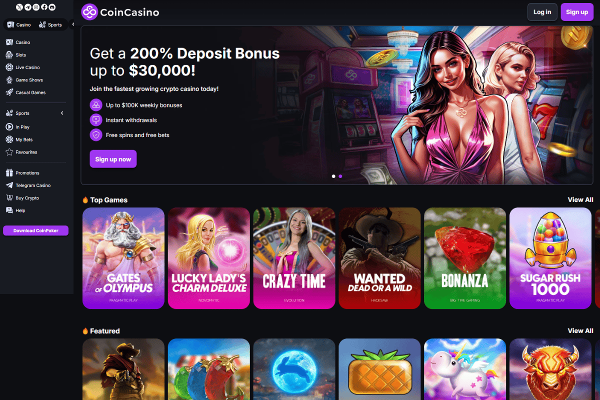 coincasino Καινουργια online casino